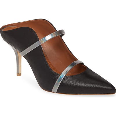 Malone Souliers Maureen Double Band Mule - Black