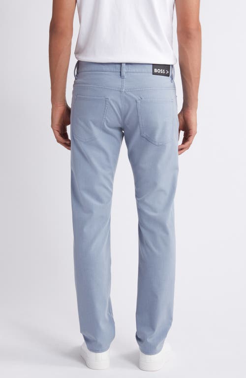 Shop Hugo Boss Boss Delaware Slim Fit Five Pocket Pants In Light Blue