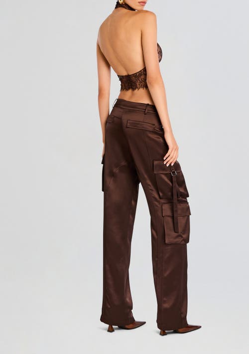 Shop Retroféte Retrofête Andre Cargo Pant In Dark Chocolate