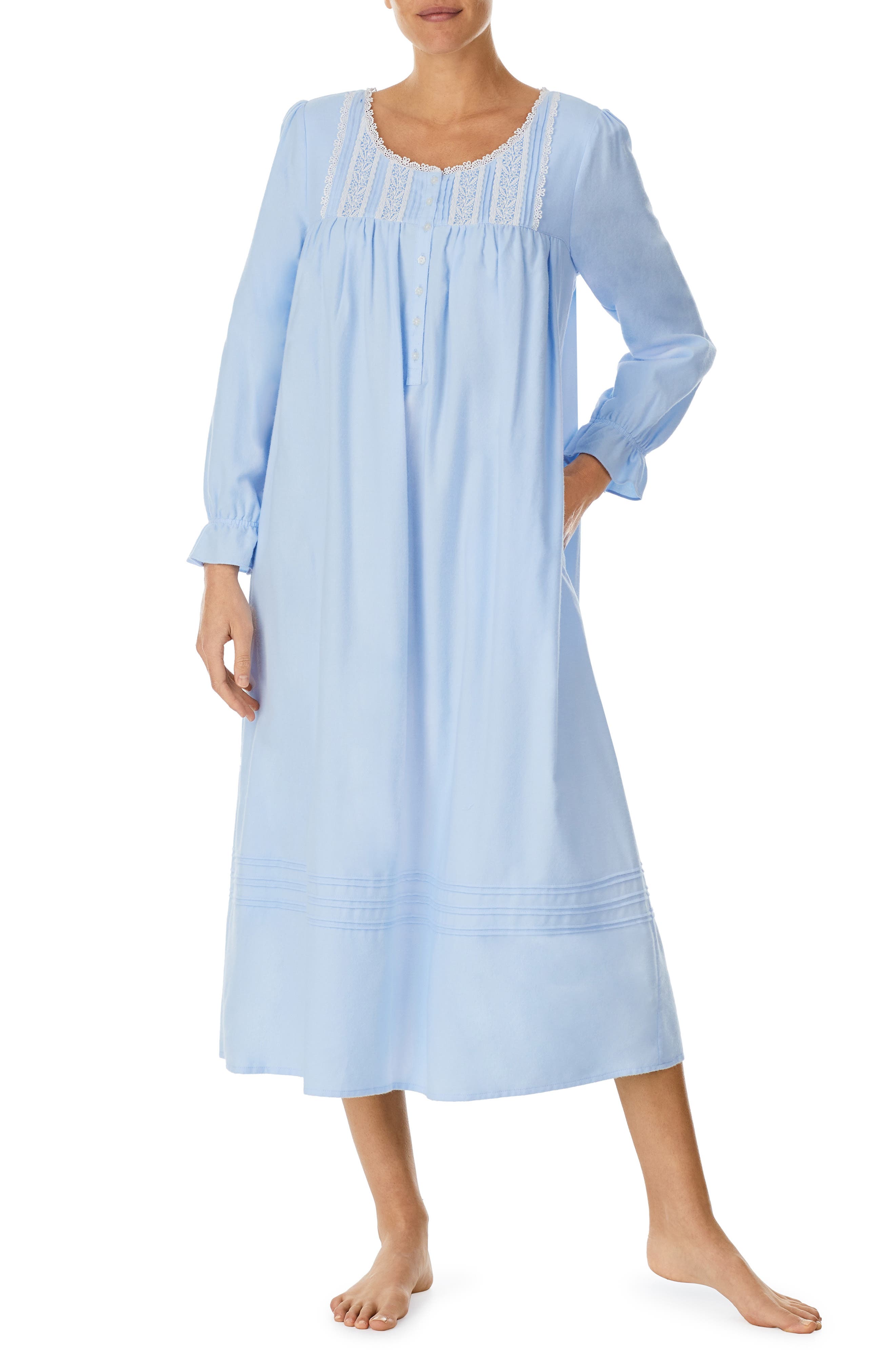 eileen west plus size flannel nightgowns