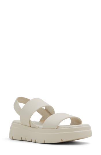Call It Spring Adia Platform Slingback Sandal In Ice