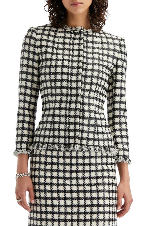 Oscar de la renta hotsell tweed jacket