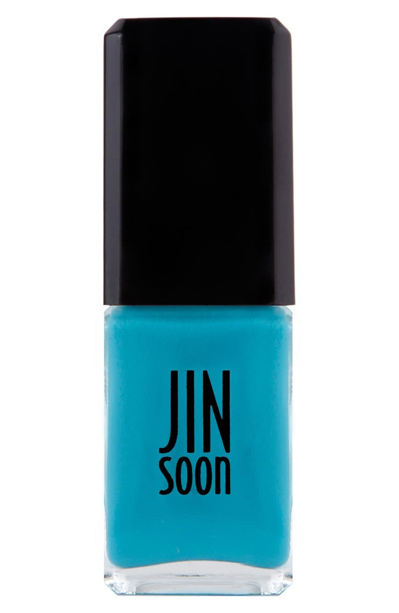 JINSOON 'Poppy Blue' Nail Lacquer, Main, color, POPPY BLUE