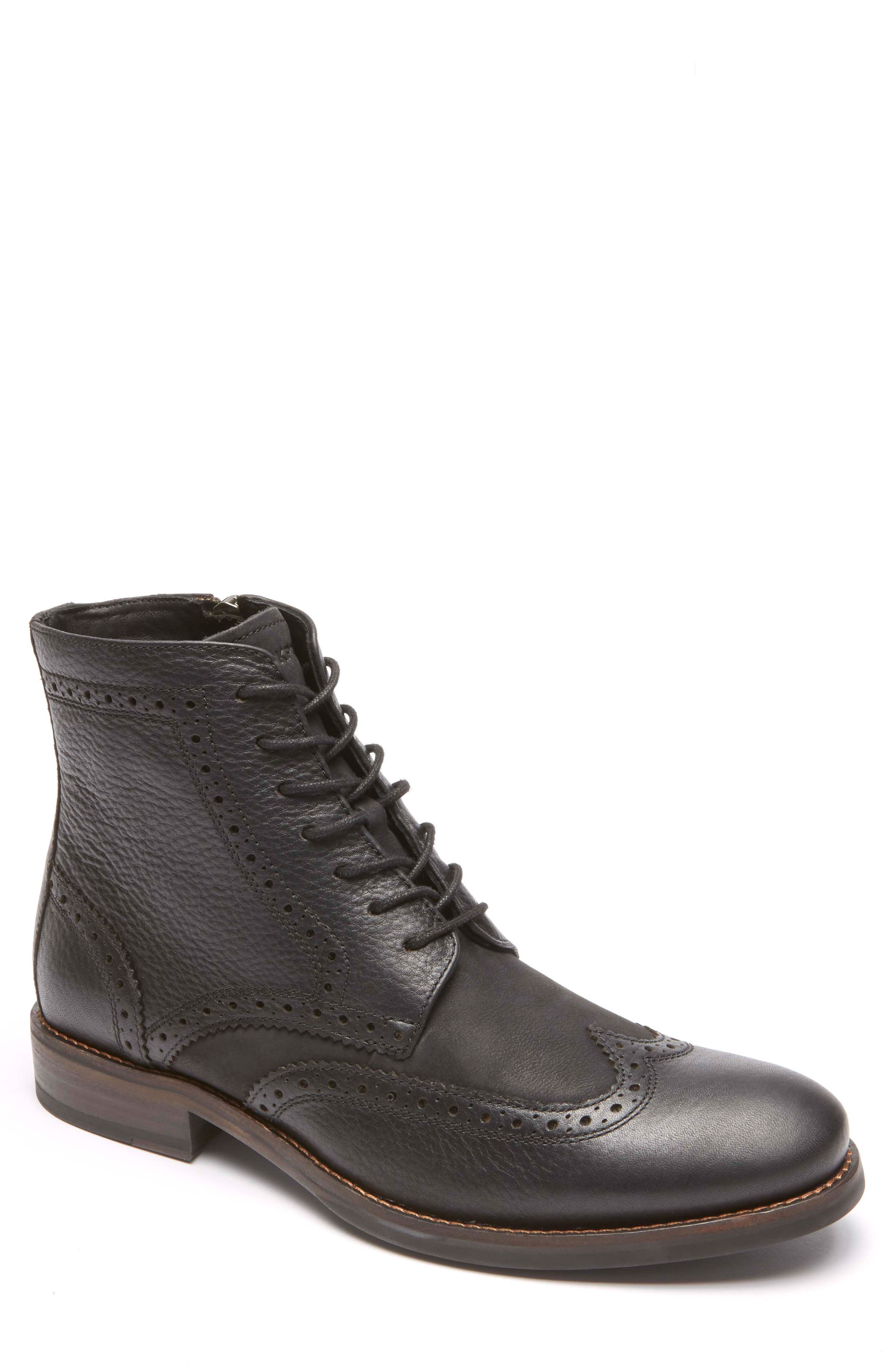 rockport wyat wingtip boot