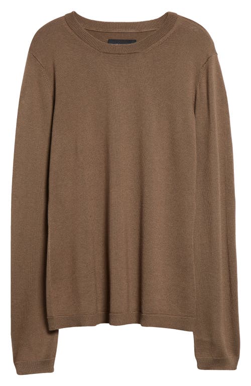 The Eden Silk & Cashmere Sweater in Fawn