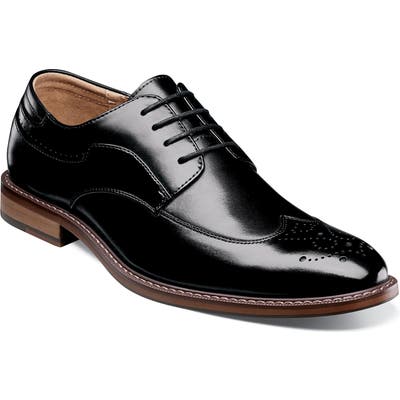 Stacy Adams Fletcher Wingtip W - Black