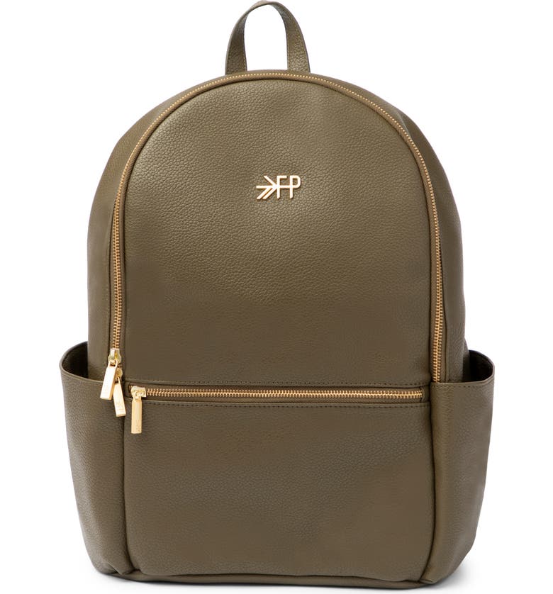 Classic City Pack Faux Leather Diaper Bag