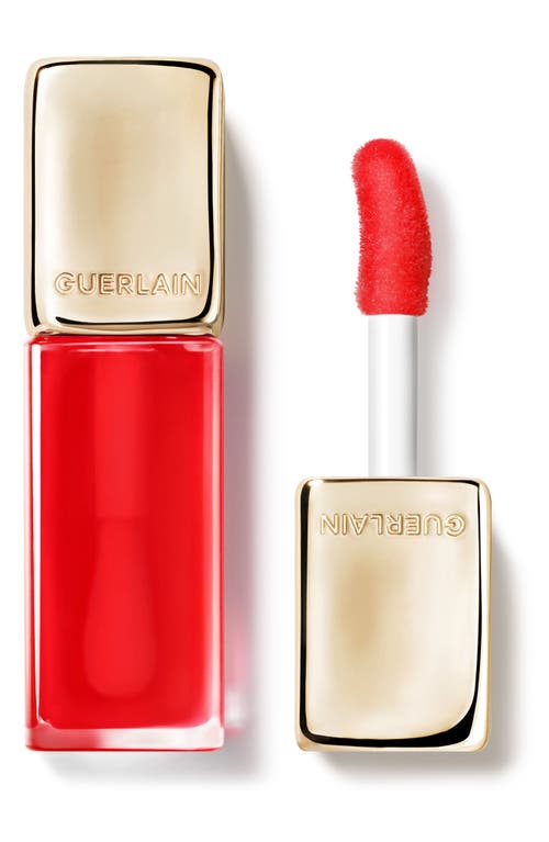 Guerlain Kiss Kiss Bee Glow Lip Oil in 775 Poppy at Nordstrom