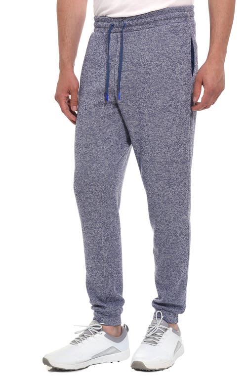 Cosmos Knit Joggers in Navy