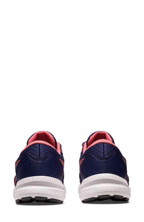 Shop Asics ® Gel-contend 8 Standard Sneaker In Indigo Blue/papaya