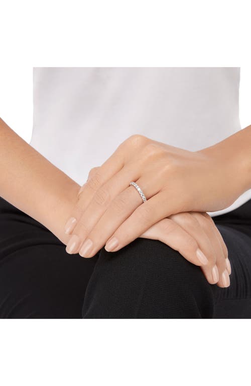Swarovski Women's Vittore Xl Rhodium-plated & Cubic Zirconia Ring In Silver/clear Crystal