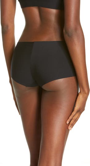 Commando Butter Seamless Hipster Knickers, Black at John Lewis & Partners