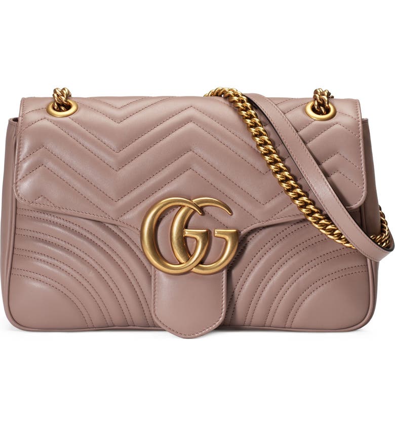  Gucci  Medium  GG Marmont  2 0 Matelass  Leather Shoulder Bag 