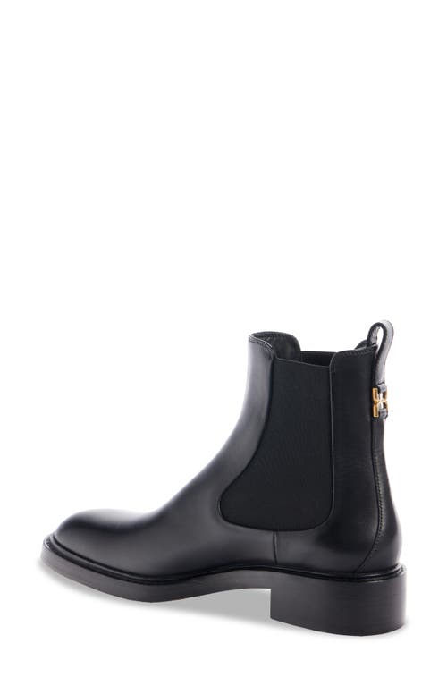 Chloé Marcie Leather Chelsea Ankle Booties In Black
