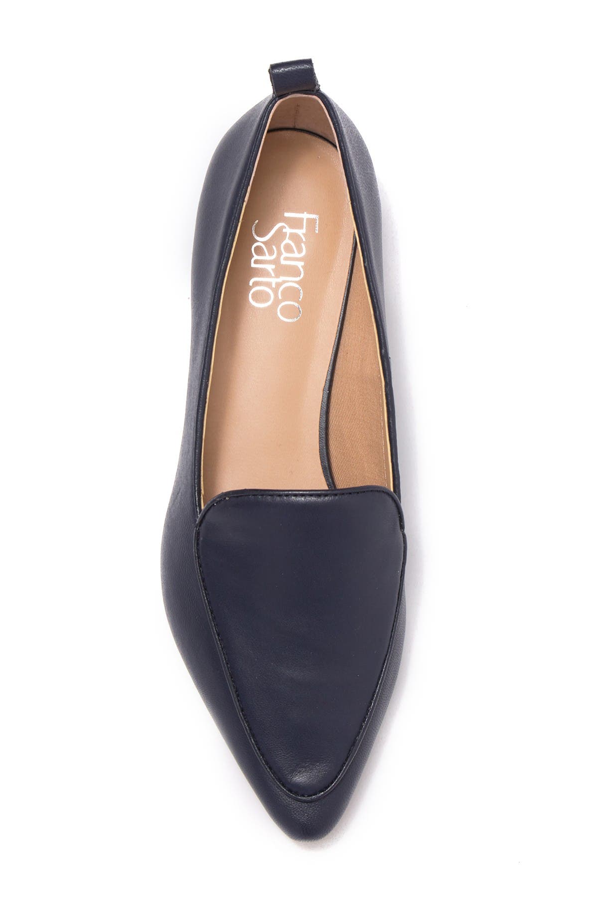 franco sarto studio pointy toe loafer