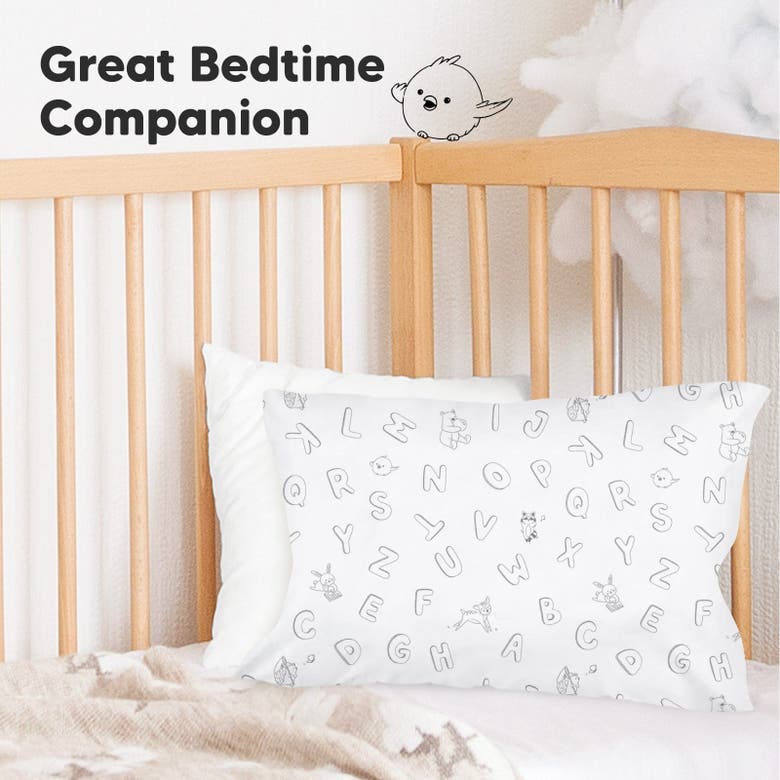 Keababies Printed Toddler Pillowcase 13x18" In Abc Land