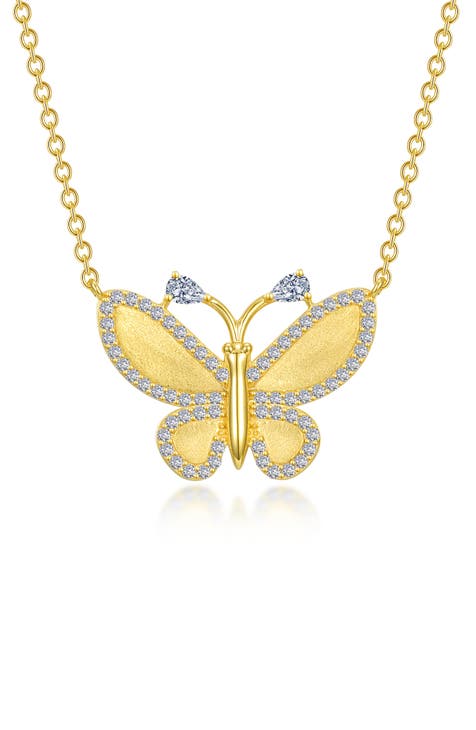 Nordstrom hot sale butterfly necklace