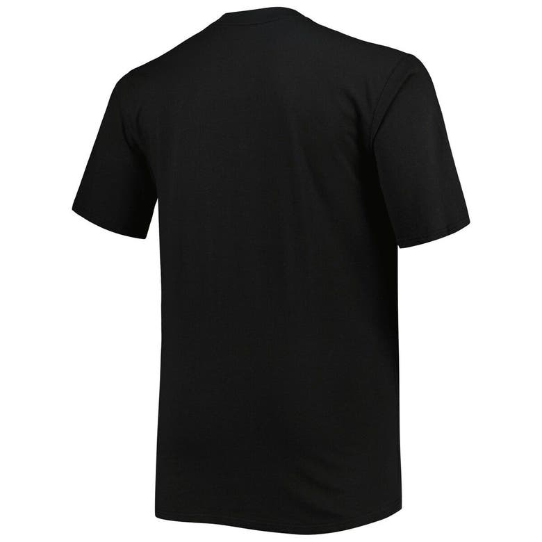 Fanatics Branded Black Carolina Panthers Big & Tall Speed & Agility T-shirt