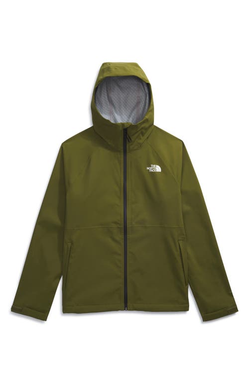 Shop The North Face Valle Vista Waterproof Jacket In Forest Olive