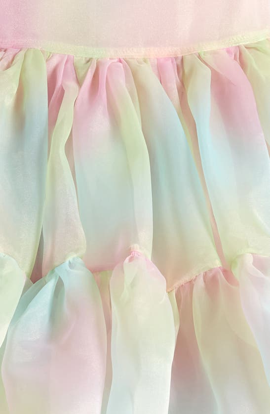 Shop Lola & The Boys Lola + The Boys Kids' Marshmallow Dream Party Dress In Pink Multi