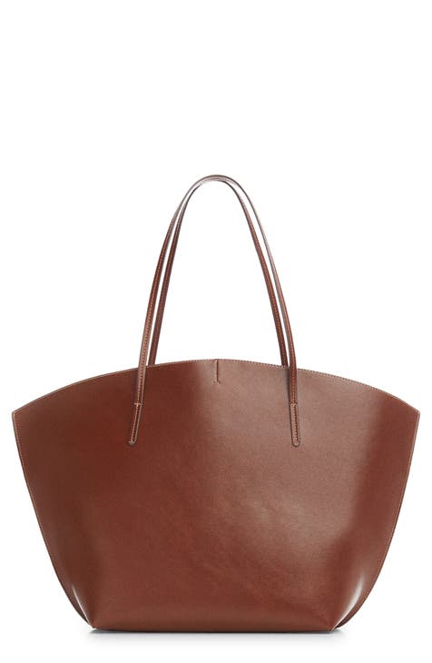 Faux Leather One Handle Bag