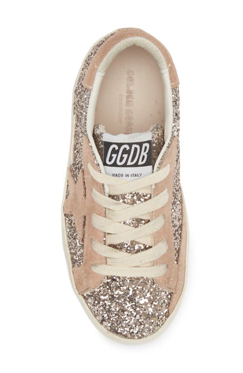 GOLDEN GOOSE GOLDEN GOOSE KIDS' SUPER-STAR GLITTER SNEAKER 