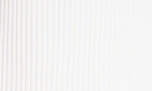 Akris Punto Contrast Piping Short-sleeve Rib Sweater In Cream-navy