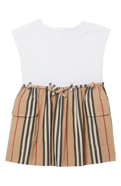 BURBERRY RAMONA ICON CHECK DRESS,8023700