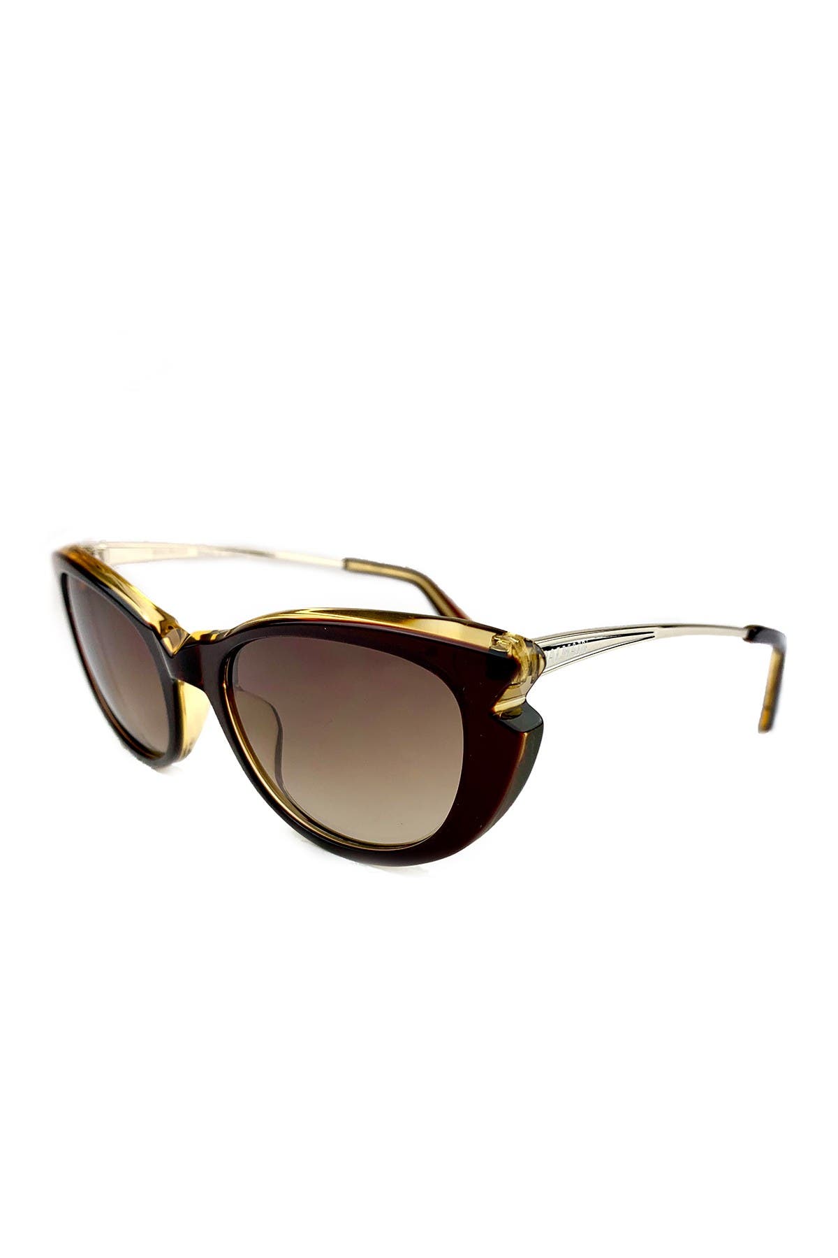 Ray Klimatiske bjerge rent Balmain 53mm Cat Eye Sunglasses In Brown Crystal | ModeSens