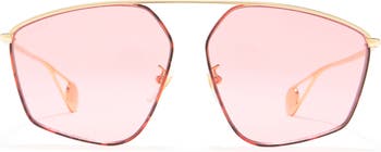 Gucci 60mm shop sunglasses