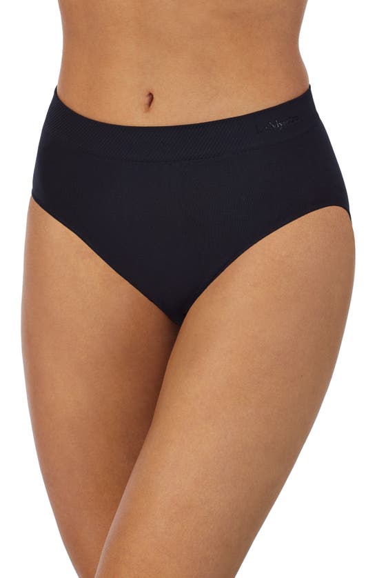 Shop Le Mystere Seamless Comfort Brief In Black
