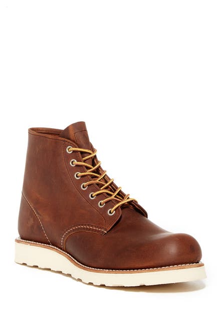 Red Wing 6 Leather Mid Top Boot Factory Second Nordstrom Rack Red Wing 6 Leather Mid Top Boot Factory Second Nordstrom Rack