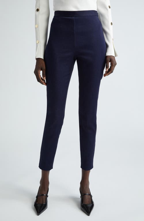 St John St. John Collection Slim Fit Crop Jeans In Indigo