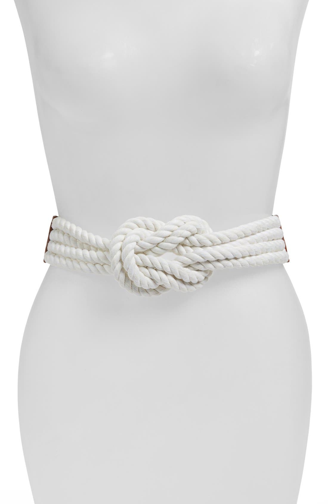 Raina 'Love Knot' Rope Belt Nordstrom