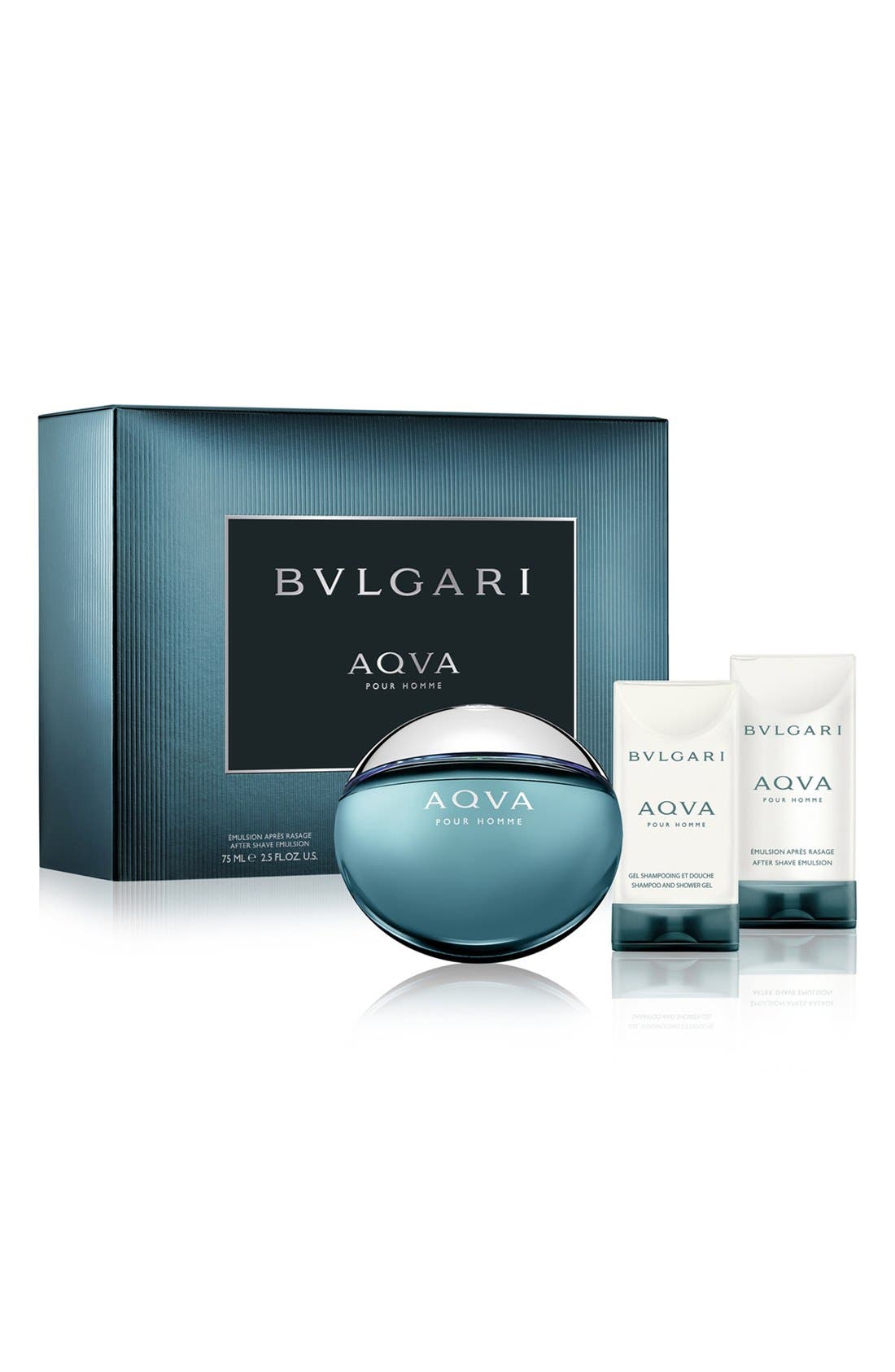 set bvlgari aqva pour homme