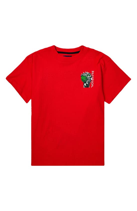 Shop Paterson Match Point Graphic T-shirt In Red
