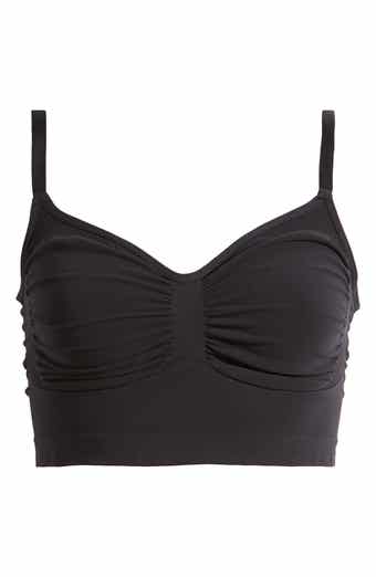 SKIMS Cotton Plunge Soot Bralette  XXS - $23 New With Tags - From