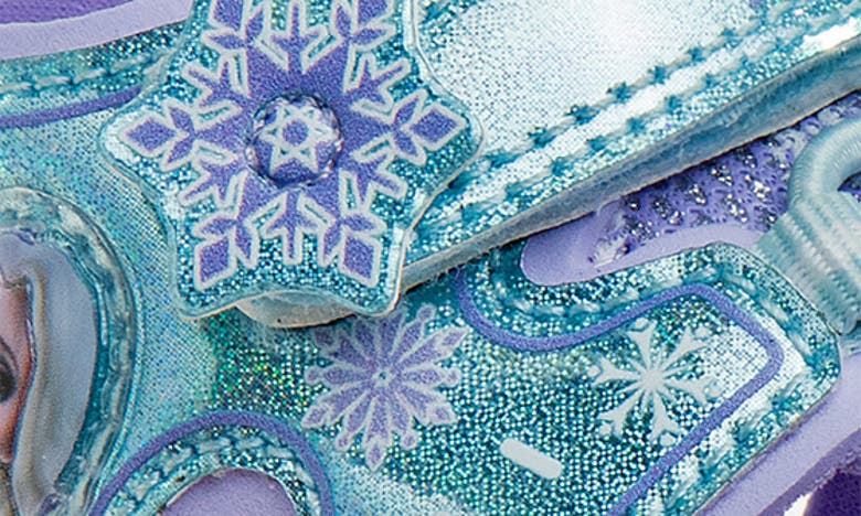 Shop Josmo Kids' Frozen Sport Sandal In Light Blue Lilac
