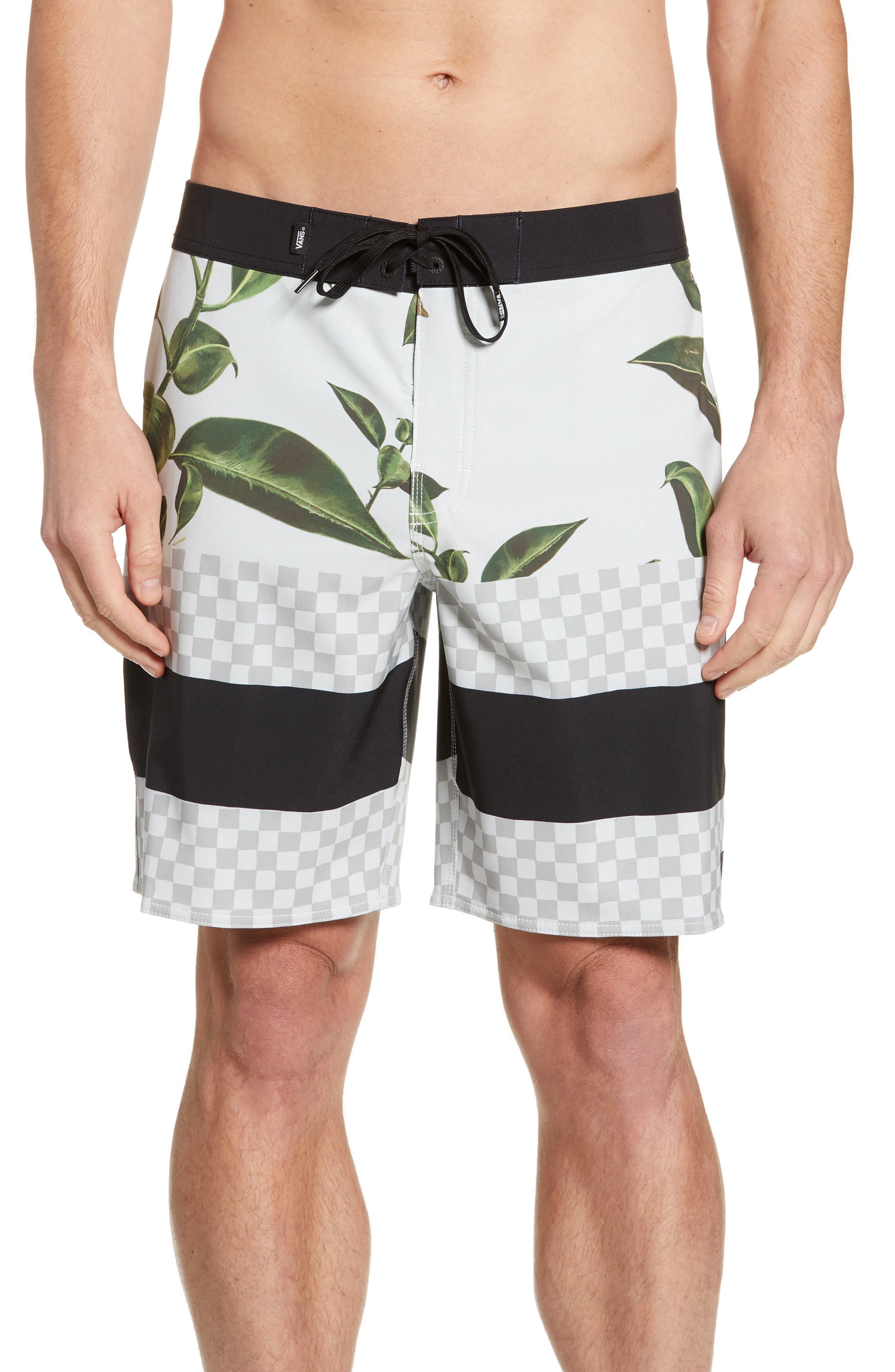 Vans Era Board Shorts, White