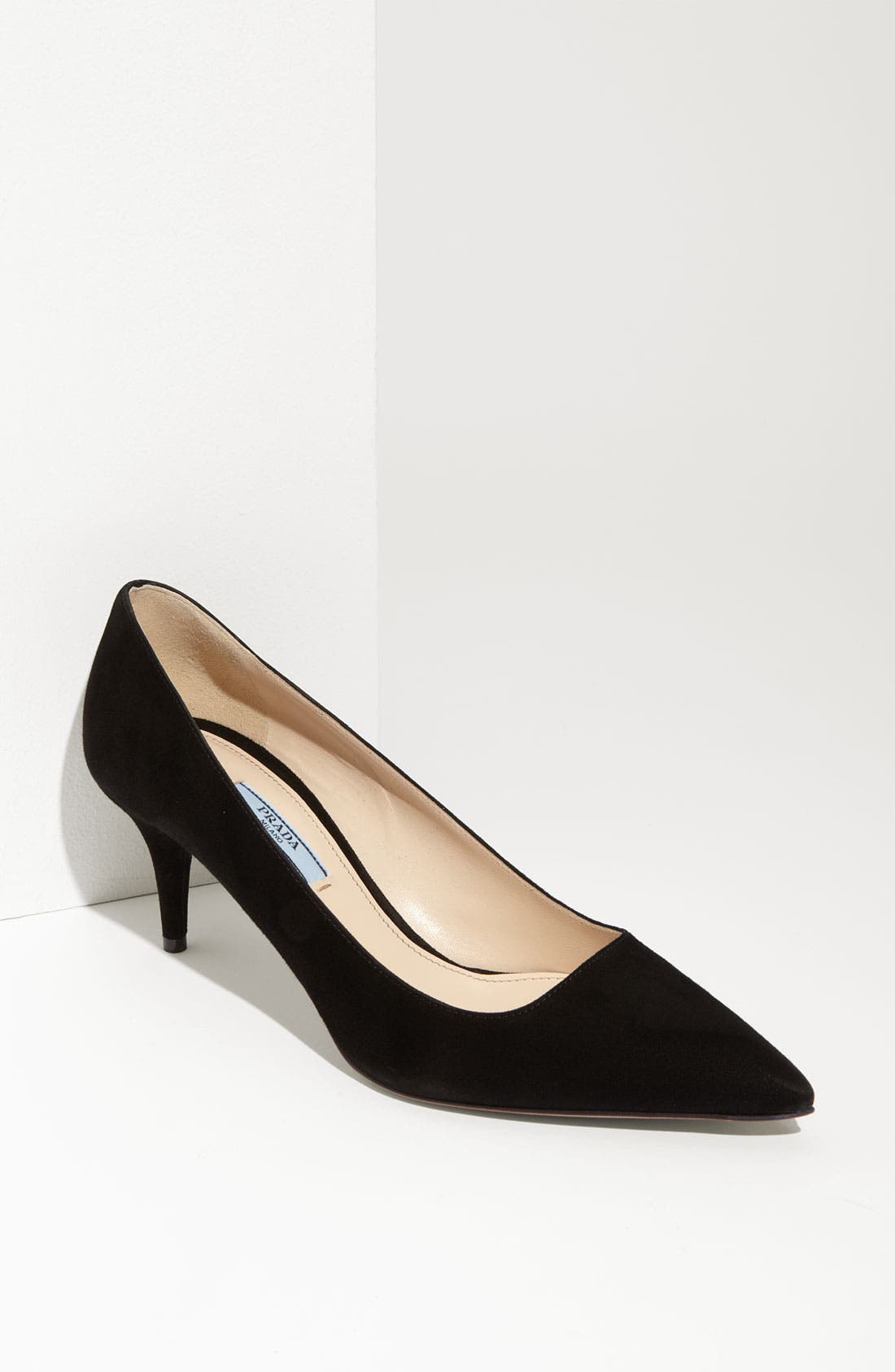 Prada Suede Pump Nordstrom