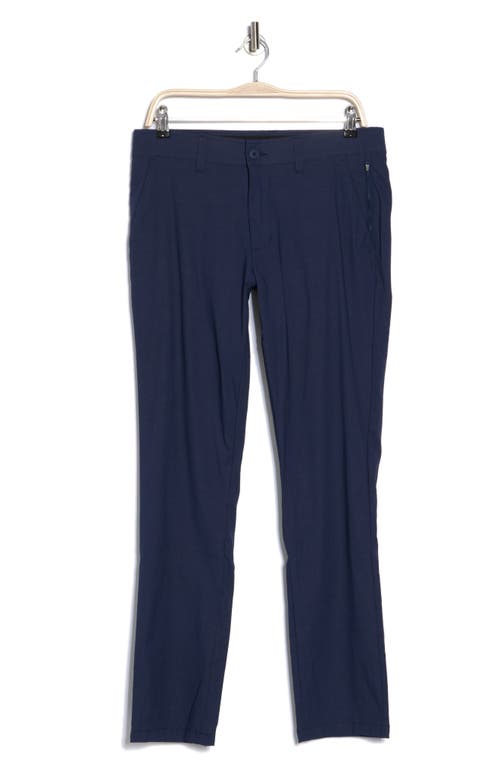 Dkny Essential Tech Chino Pants In Navy
