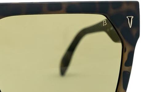 Shop Mita Sustainable Eyewear 59mm Square Sunglasses In Matte Demi/matte Demi