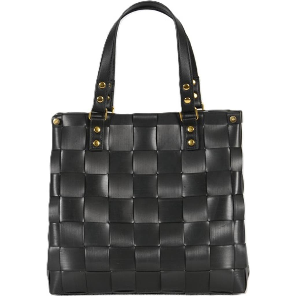 Shop Handed By Char Recycled Plastic Handbag In Black