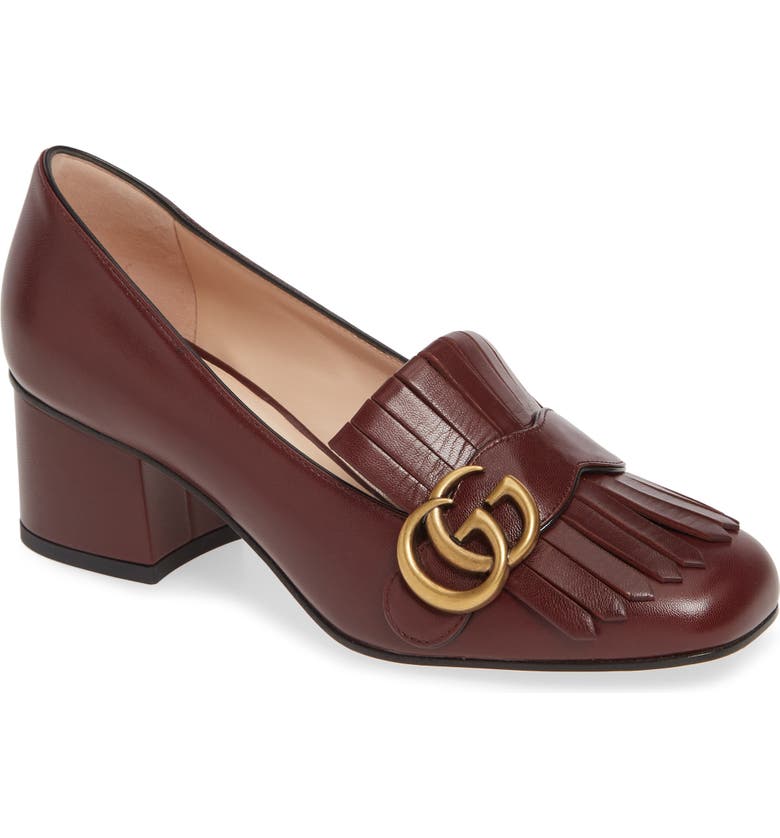 Gucci GG Kiltie Fringe Pump (Women) | Nordstrom