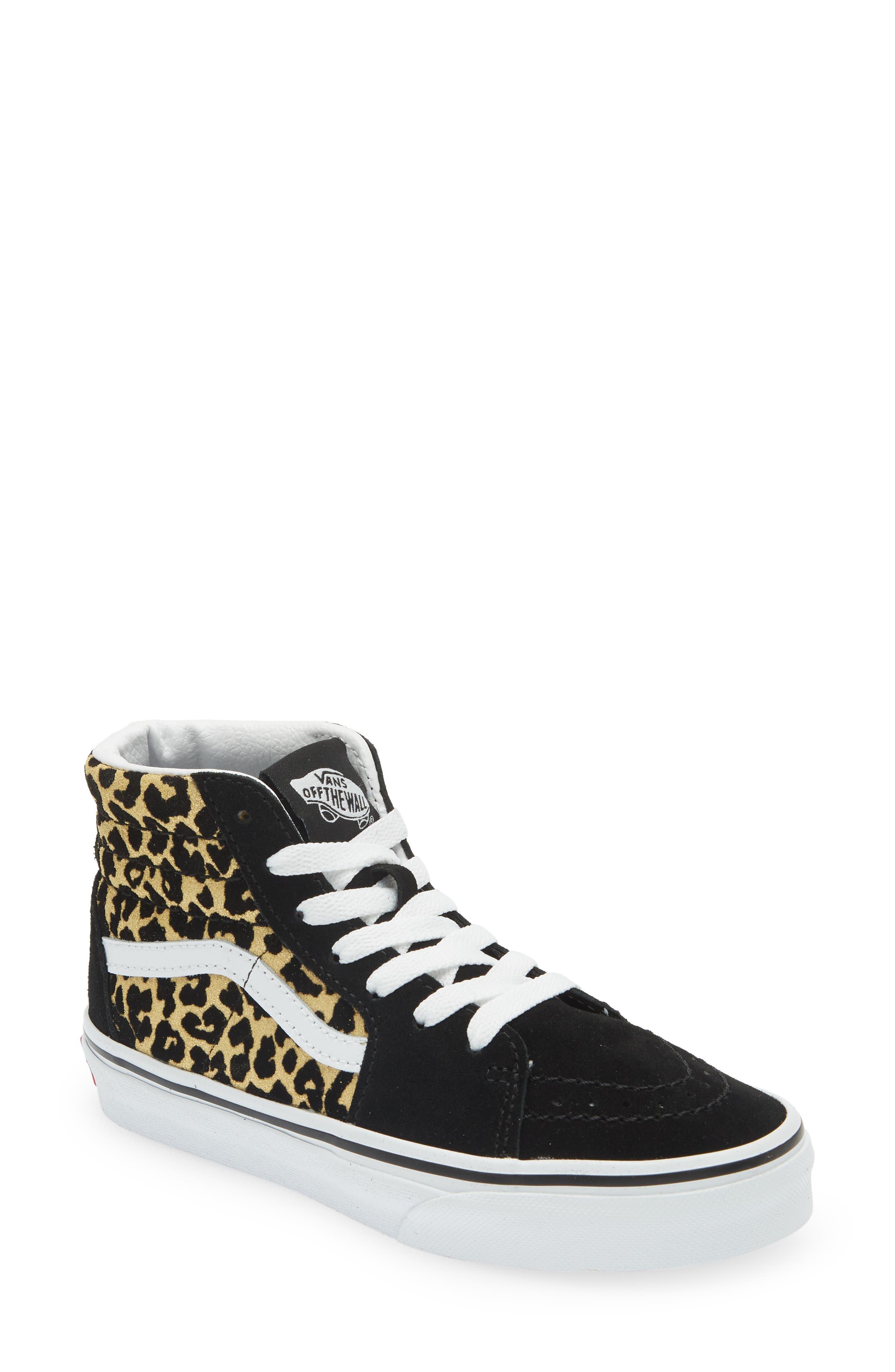 vans leopard high tops