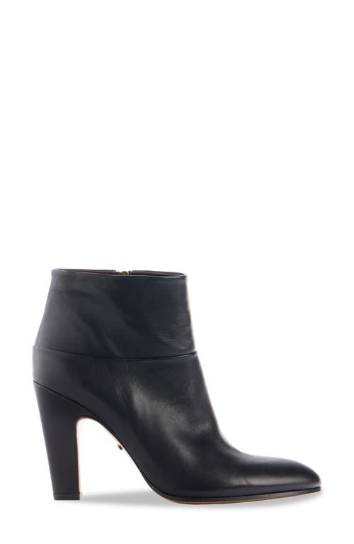 Chloé Eve 85 Heeled Leather Ankle Boots In Black