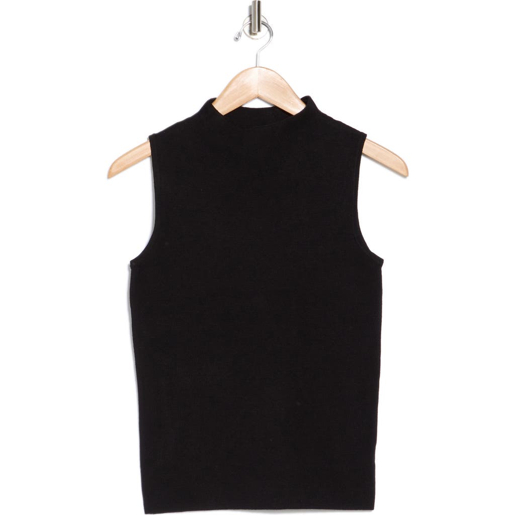 T Tahari Sleeveless Sweater In Black