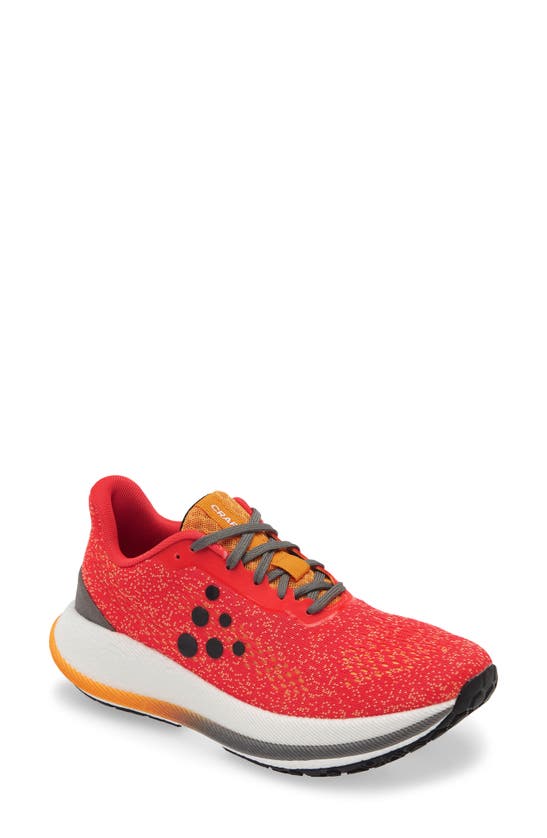 Craft Pacer Running Shoe In Red