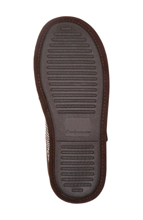 Dearfoams Asher Slipper In Coffee