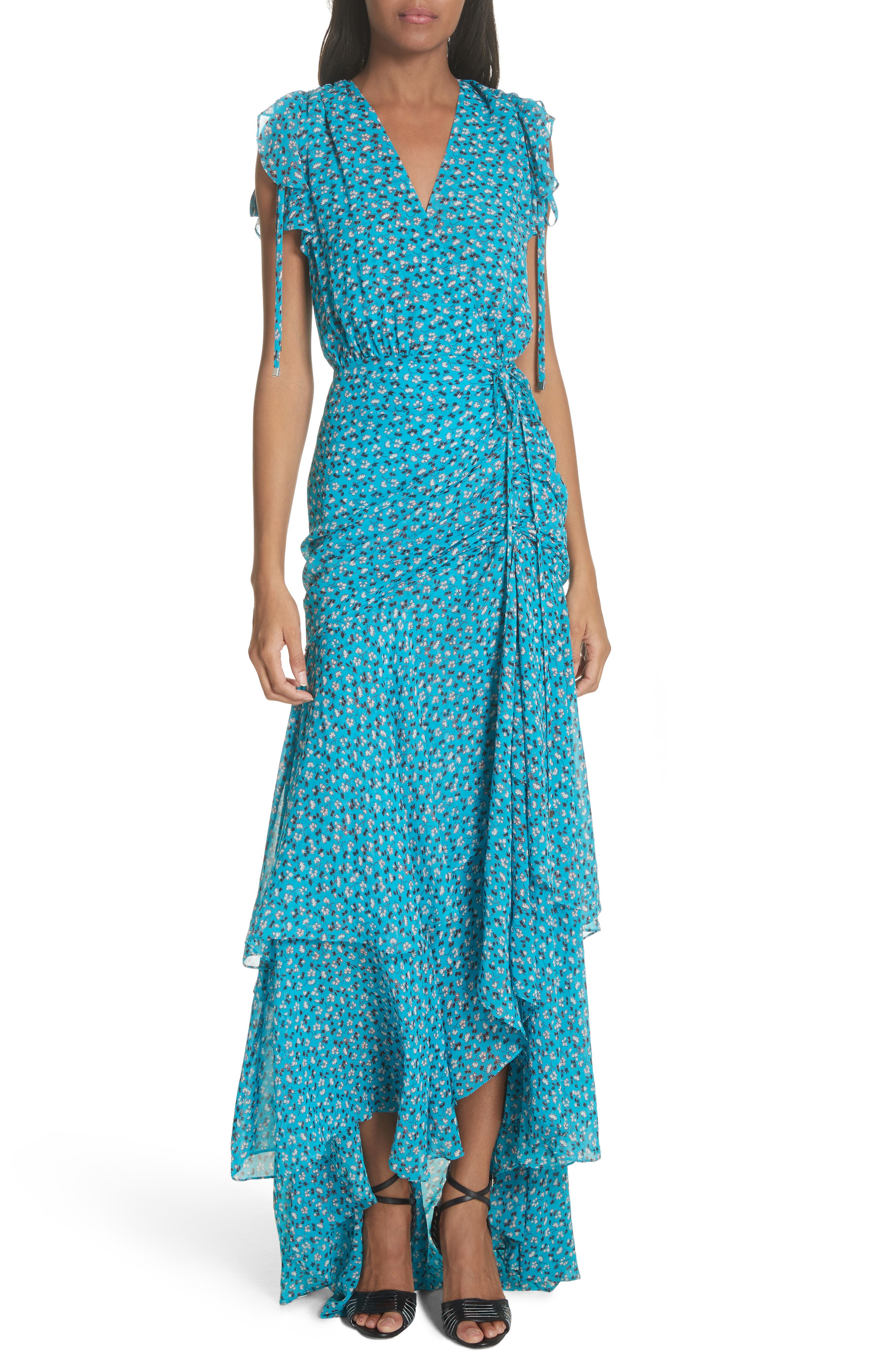 veronica beard silk dress